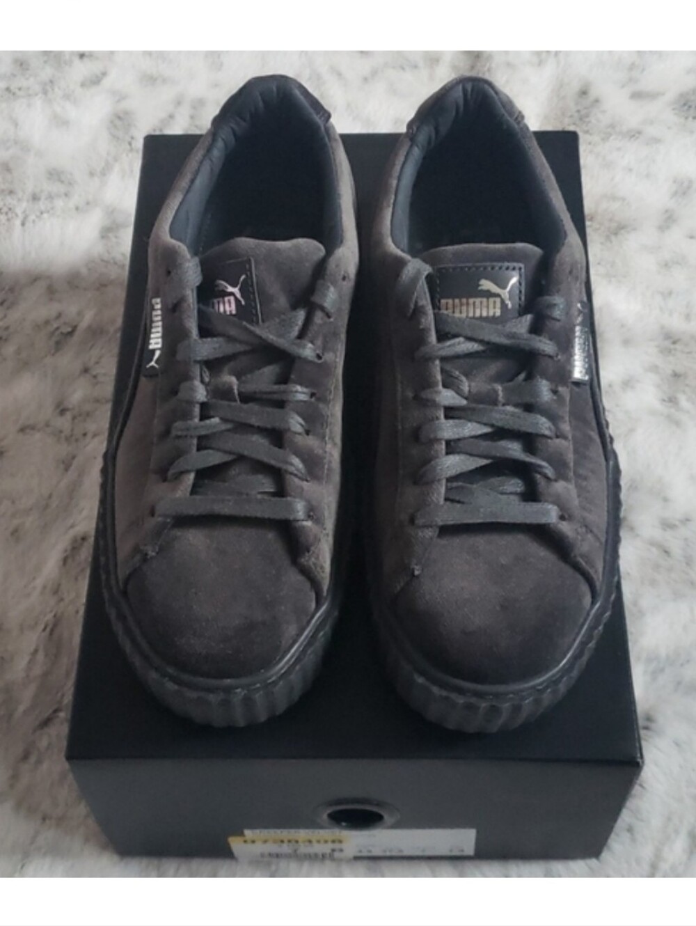Fenty x Puma Gray Creepers Size 7